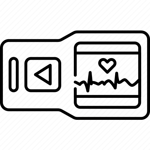 Portable, ekg, electrocardiogram icon - Download on Iconfinder