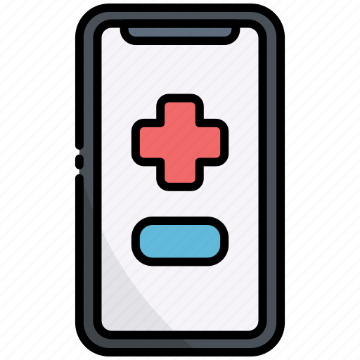 Smartphone, medicine, medical, phone, healthcare icon - Download on Iconfinder