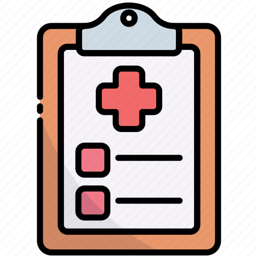 Clipboard, medicine, medical, medical report, report, healthcare, treatment icon - Download on Iconfinder
