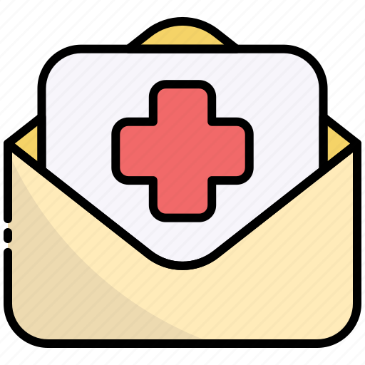 Mail, medicine, hospital, report, health, document, healthcare icon - Download on Iconfinder