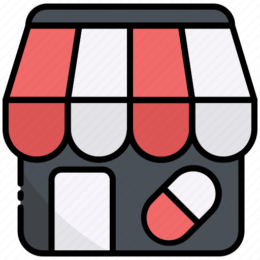 Drugstore, medicine, pharmacy, medical, shop, drug, store icon - Download on Iconfinder