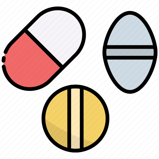 Pills, medicine, drugs, pill, capsule, tablets, pharmacy icon - Download on Iconfinder
