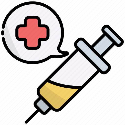 Syringe, medicine, drug, health, healthcare, vaccine, injection icon - Download on Iconfinder
