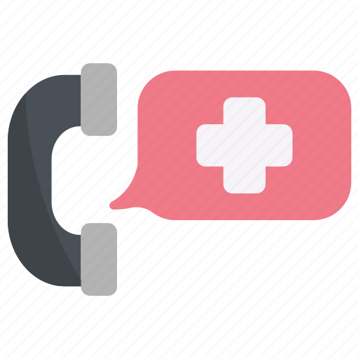 Phone, medicine, emergency, hospital, clinic, healthcare, call icon - Download on Iconfinder