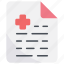document, medicine, file, report, health, hospital, healthcare, medical 