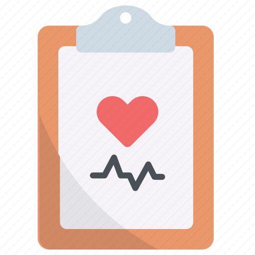 Heartrate, medicine, cardiogram, heartbeat, electrocardiogram, report, cardiology icon - Download on Iconfinder