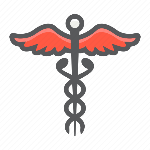 Caduceus, healthcare, hospital, medical, medicine, pharmacy, snake icon - Download on Iconfinder