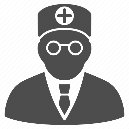 Clinic, doctor, head physician, medical, medicine, practitioner, stethoscope icon - Download on Iconfinder