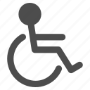 disabled, damaged, handicap, invalid person, patient parking, transportation, wheelchair