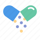 capsule, color, drug, medical pill, medication, medicine