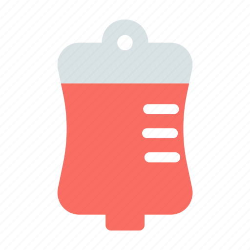 Bag, blood, color, medicine, transfusion icon - Download on Iconfinder