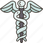 caduceus, symbol, medical, healthcare, medicine 