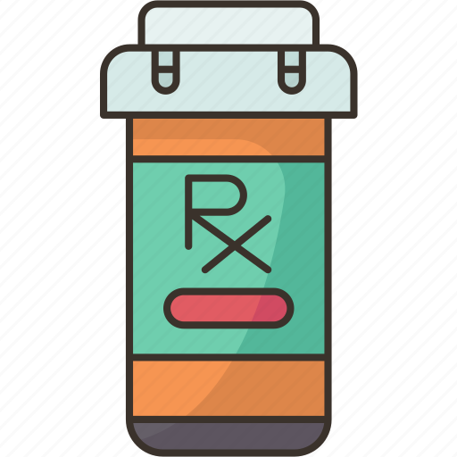 Prescription, bottle, medication, drug, pharmacy icon - Download on Iconfinder