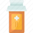pill, bottle, medication, drug, prescription