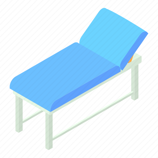 Bed, care, cartoon, clinic, health, isometric, medical icon - Download on Iconfinder