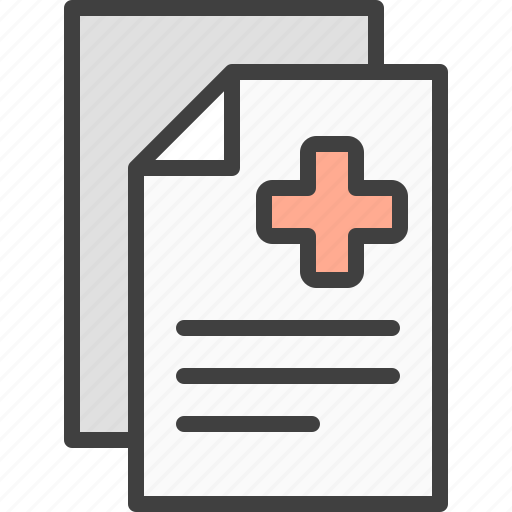 Copy, documents, files, medical icon - Download on Iconfinder