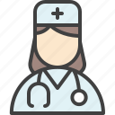 doctor, female assistant, nurse, physician