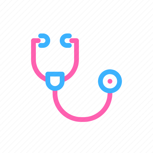Cardiology, diagnosis, doctor, equipment, instrument, medicine, stethoscope icon - Download on Iconfinder