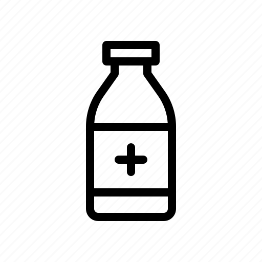 Bottle, disease, drug, healthcare, medicine, pharmacy, syrup icon - Download on Iconfinder
