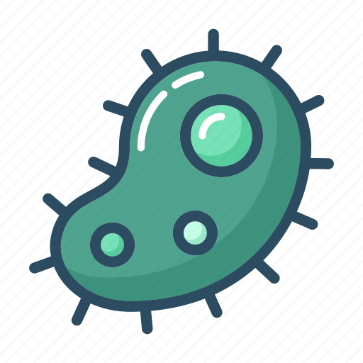 Bacteria, infection, microbe, parasite, virus, bug, molecule icon - Download on Iconfinder