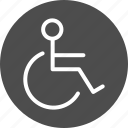 disable, gap, handicap, invalid, wheelchair icon