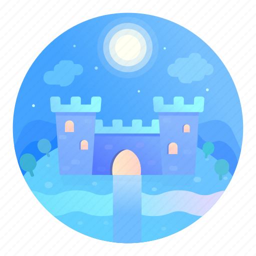 Architecture, building, castle, fantasy, kingdom, landscape, medieval icon - Download on Iconfinder