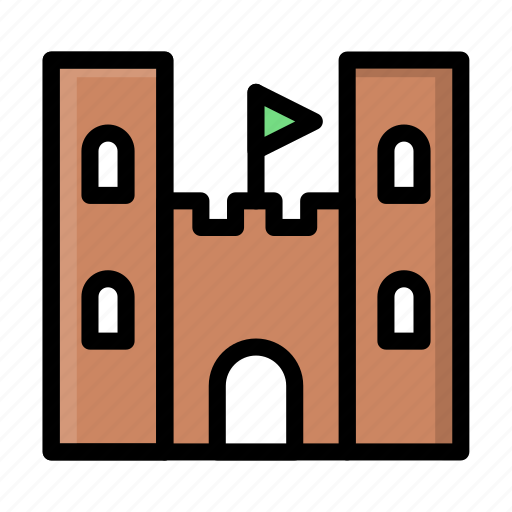 Castle, medieval, fantasy, fortress, knight icon - Download on Iconfinder