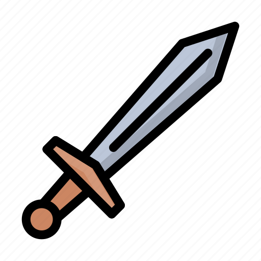 Sword, weapon, war, medieval, fantasy icon - Download on Iconfinder