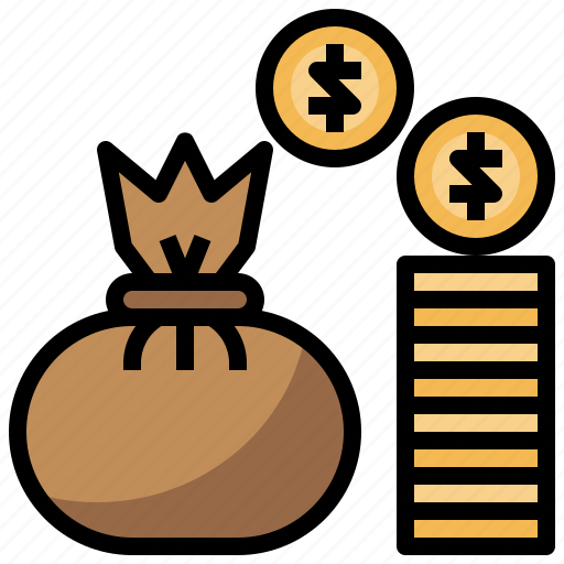 Bank, business, dollar, gold, money, rich, wealth icon - Download on Iconfinder