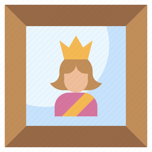 Frame, majesty, miscellaneous, photo, photography, picture, queen icon - Download on Iconfinder