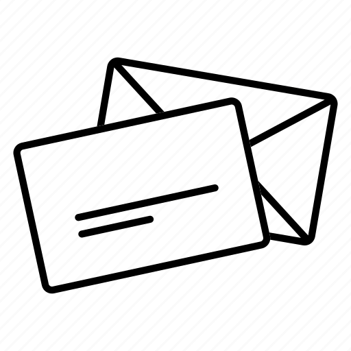 Envelope, front, document, letter, message, name, send icon - Download on Iconfinder