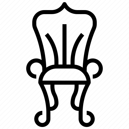 Chair, divan, furniture, household, imperial, monarchy, throne icon - Download on Iconfinder