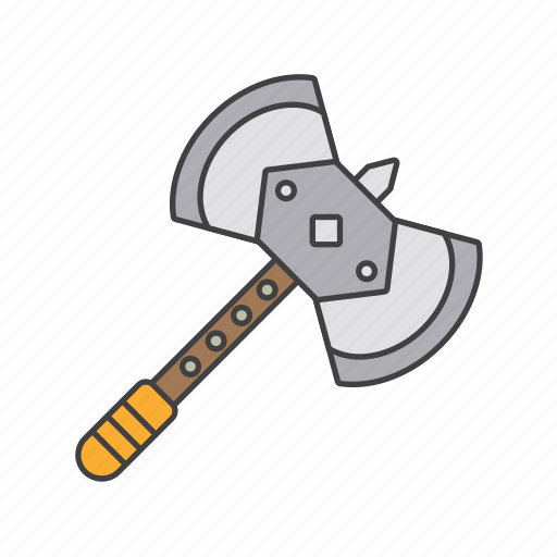 Medieval, axe, ax, weapon, army, military icon - Download on Iconfinder