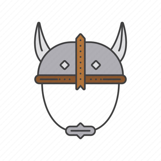 Medieval, helmet, viking helmet, viking, weapon icon - Download on Iconfinder