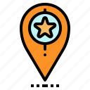 flavorate, location, map, pin, pointer