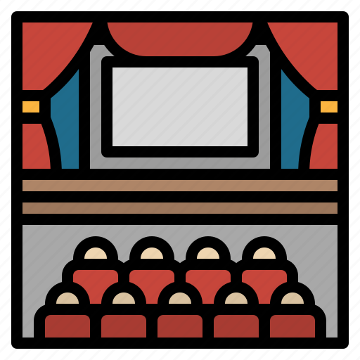 Audience, conference, entertainment, stage, theater icon - Download on Iconfinder
