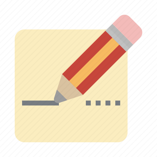 Draw, edit, note, pen, pencil, writing icon - Download on Iconfinder