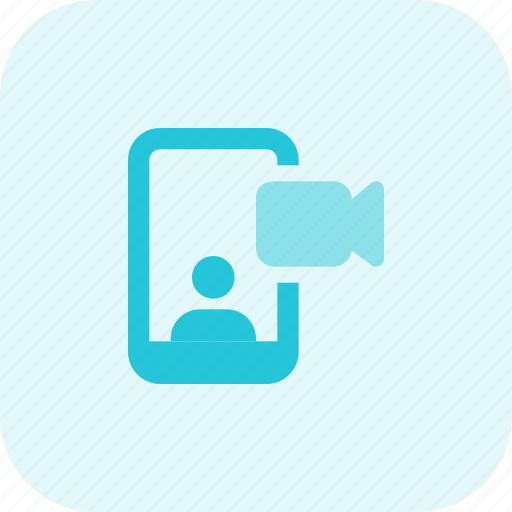 Mobile, videocam, office, meeting icon - Download on Iconfinder
