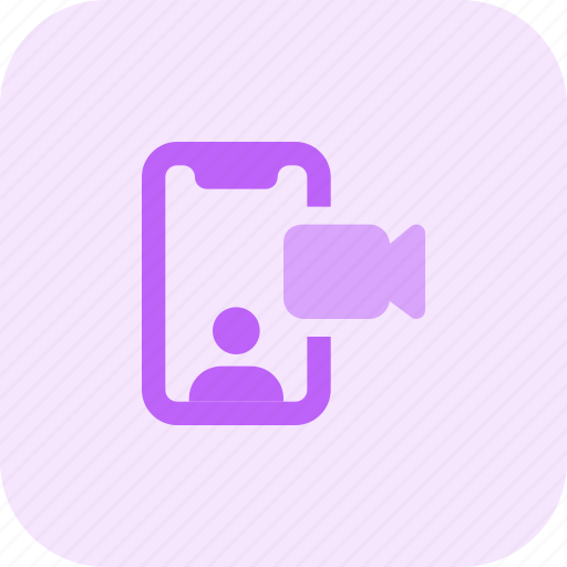 Smartphone, videocam, office, meeting icon - Download on Iconfinder