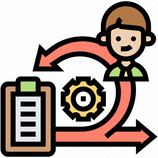 Agile, methodology, scrum, work, progress icon - Download on Iconfinder