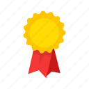 award, ribbon, top, badge