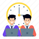 job time, punctual persons, punctual team, working hours, meeting time 