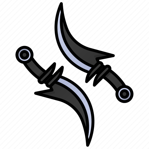 Daggers, game, gaming, rpg, rpg game, weapon, weapons icon - Download on Iconfinder