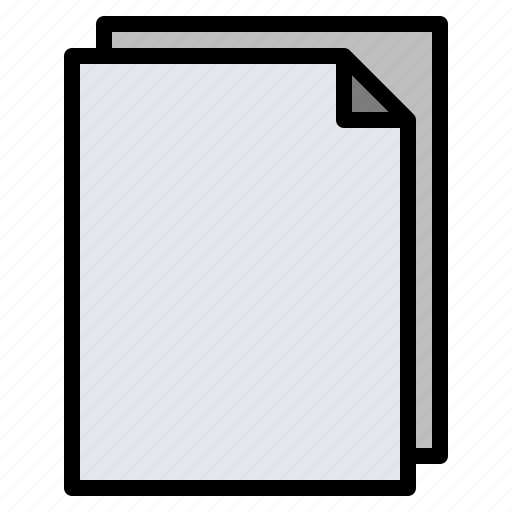 Paperwork, sheet, papers, office, meterial, white, paper icon - Download on Iconfinder