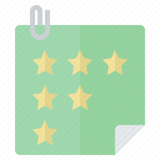 Rating, review, feedback, customer, memo icon - Download on Iconfinder