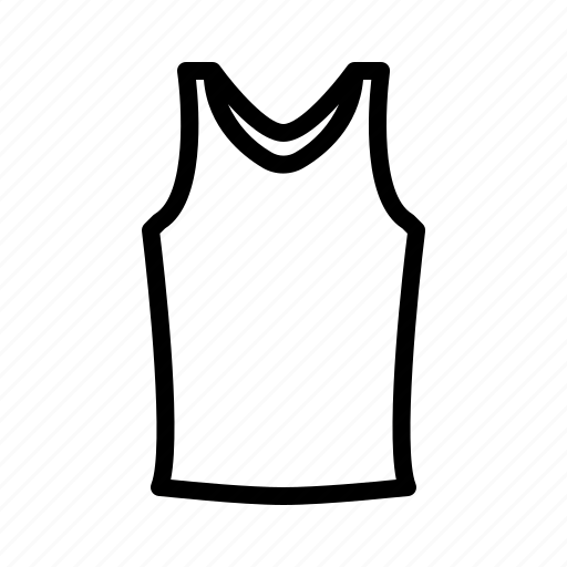 Clothes, fashion, men, shirt, tank, tops, vest icon - Download on Iconfinder