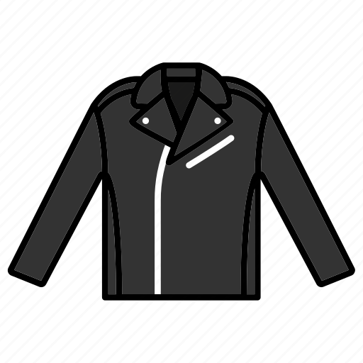 Clothing, elegant, fashion, garment, leather jacket icon - Download on Iconfinder