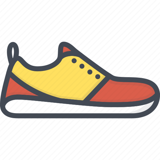 Clothes, filled, footwear, outline, shoes, sneakers, sport icon - Download on Iconfinder