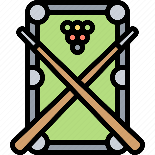 Billiards, table, snooker, sport, recreation icon - Download on Iconfinder