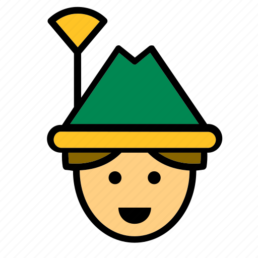 Bavarian, face, man, people, person, tyrolean, user icon - Download on Iconfinder